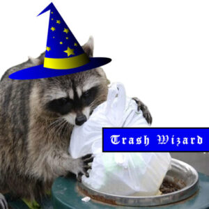 Trash Wizard Sticker
