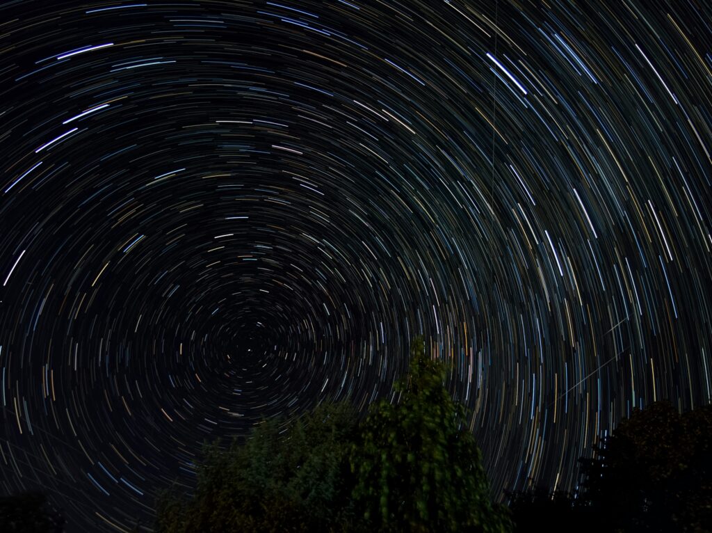 Center star is Polaris.